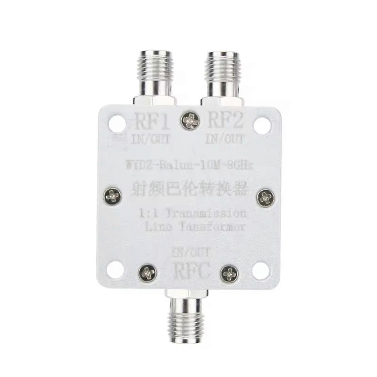 Balun Converter 10M-8GHz 1:1 Transmission Line Transformer Balun Transformer with SMA Female Connector