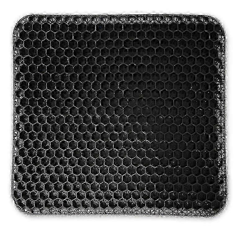 Supportive seat cushion for long sitting hours