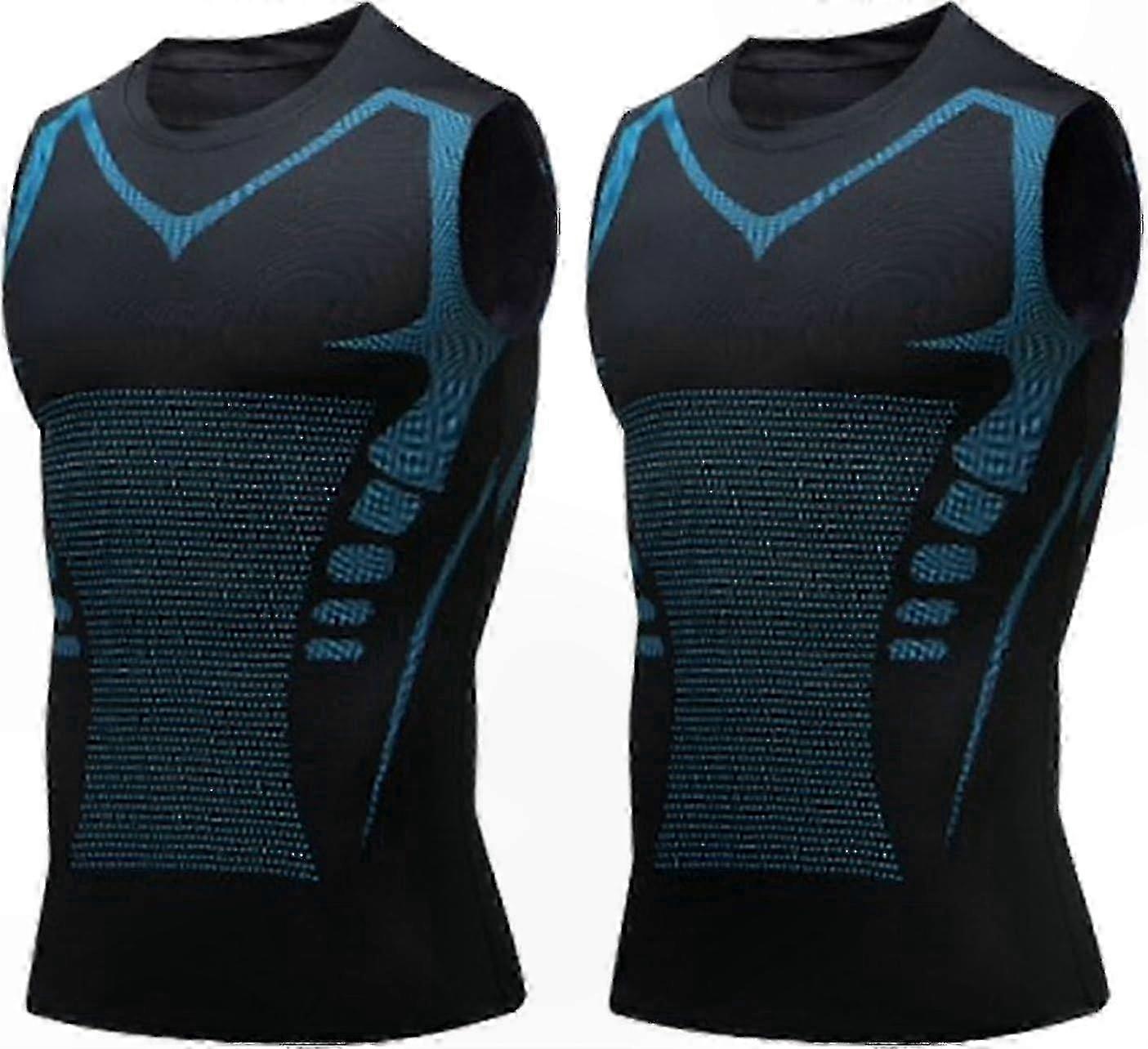 Sleeveless Shapewear Vest with Ionic Technology, Slimming and Shaping Apparel for Everyday Wear