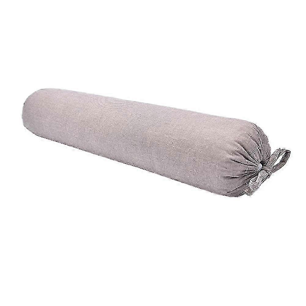 Cylindrical Pilloworganic Buckwheat Cotton Zipper Shel