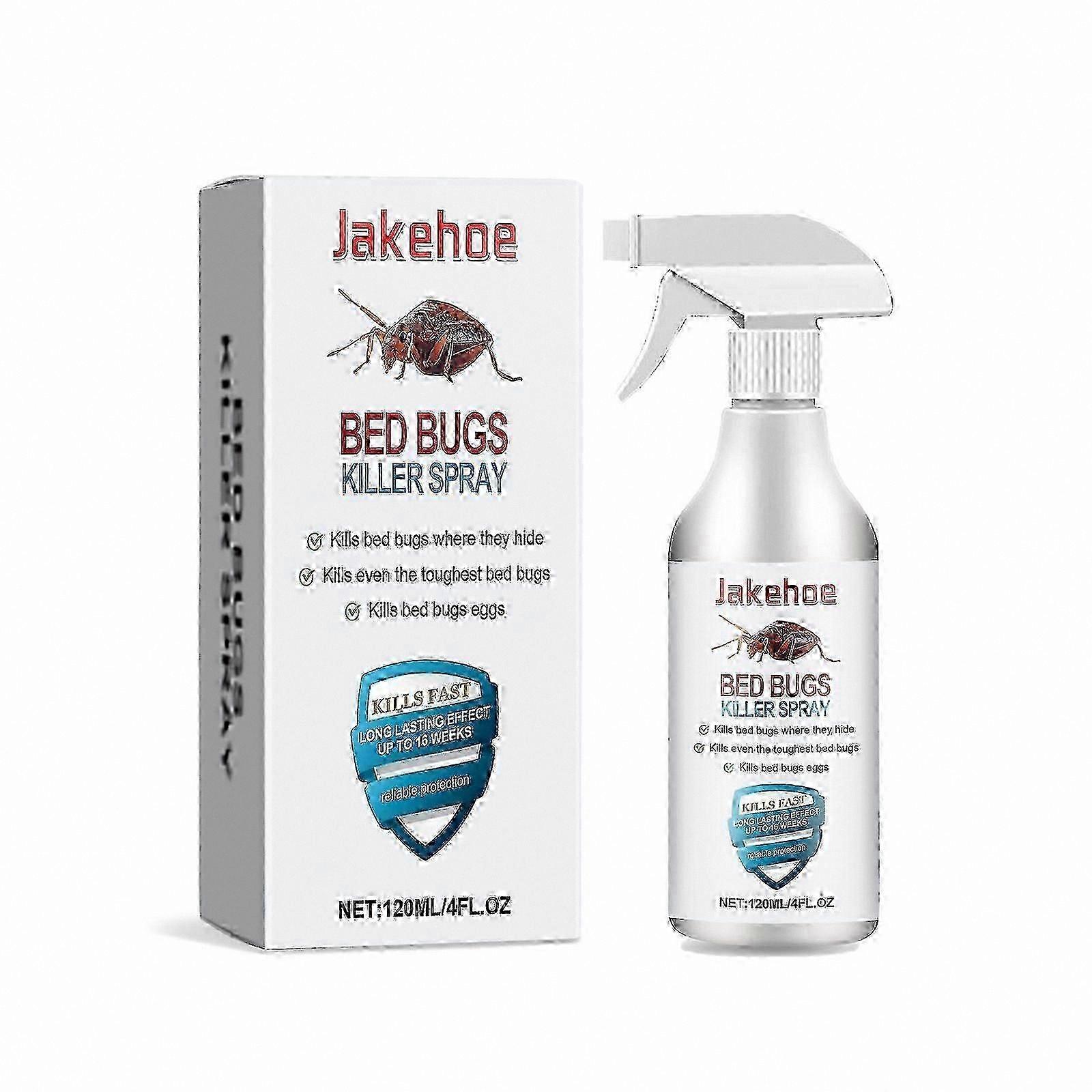 Insect Control Spray Eliminates Bed Bugs and Eggs Repels Fleas Prevents Bites