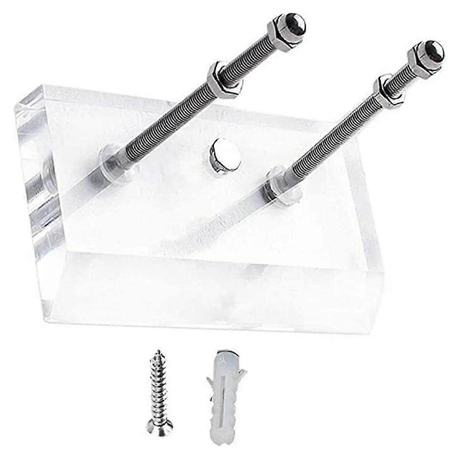 Skateboard Wall Mount Longboard Deck Display Rack Storage Stand Indoor Hoverboard Storage Transparent