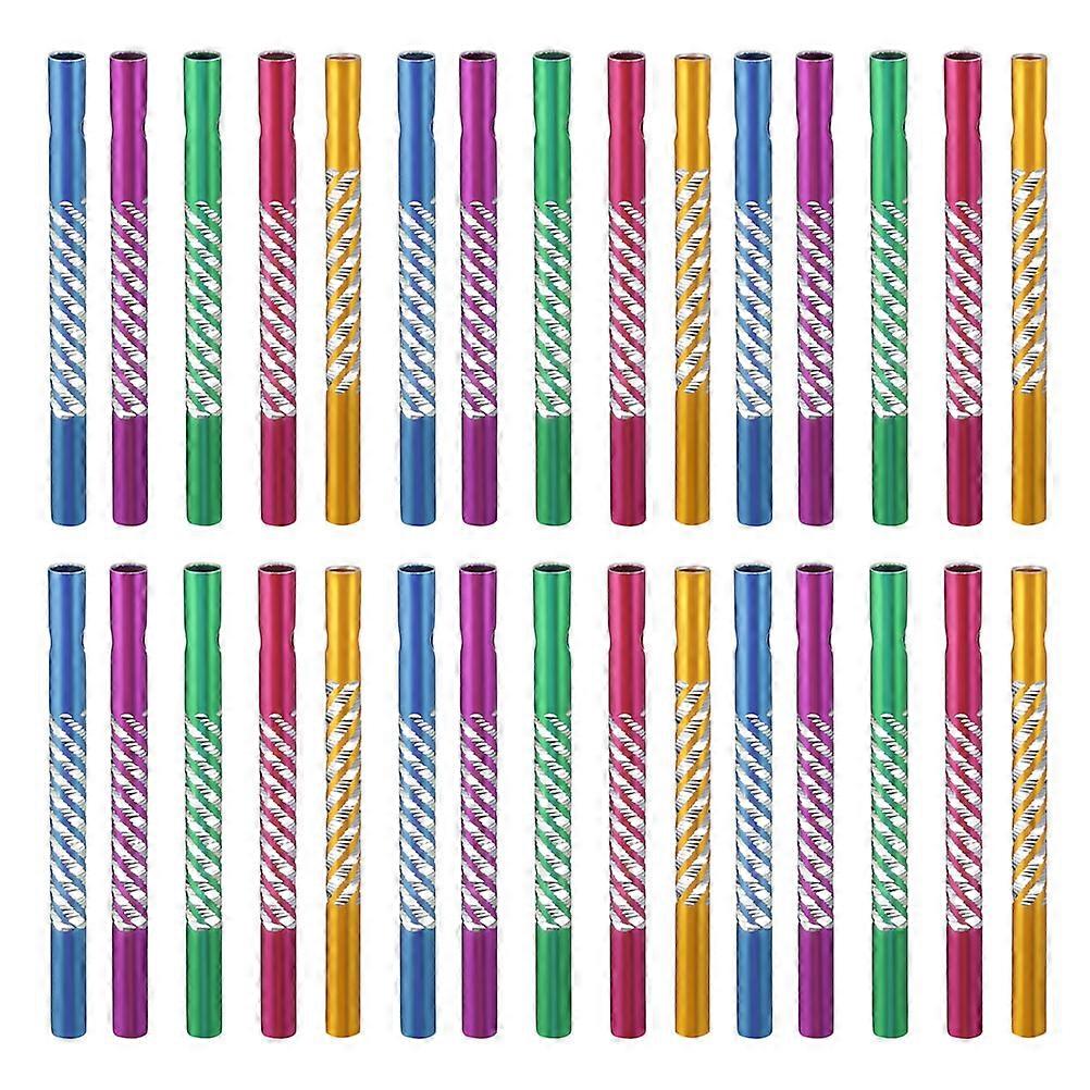 DIY Wind Chime Tubes Aluminum Hollow Tubes for Crafting 72 Pieces Kit