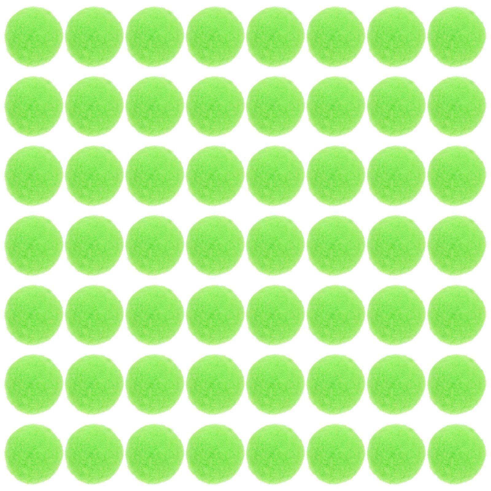 Elastic Plush Ball for DIY 500Pcs Light Green Colorful Plush Ball Toy