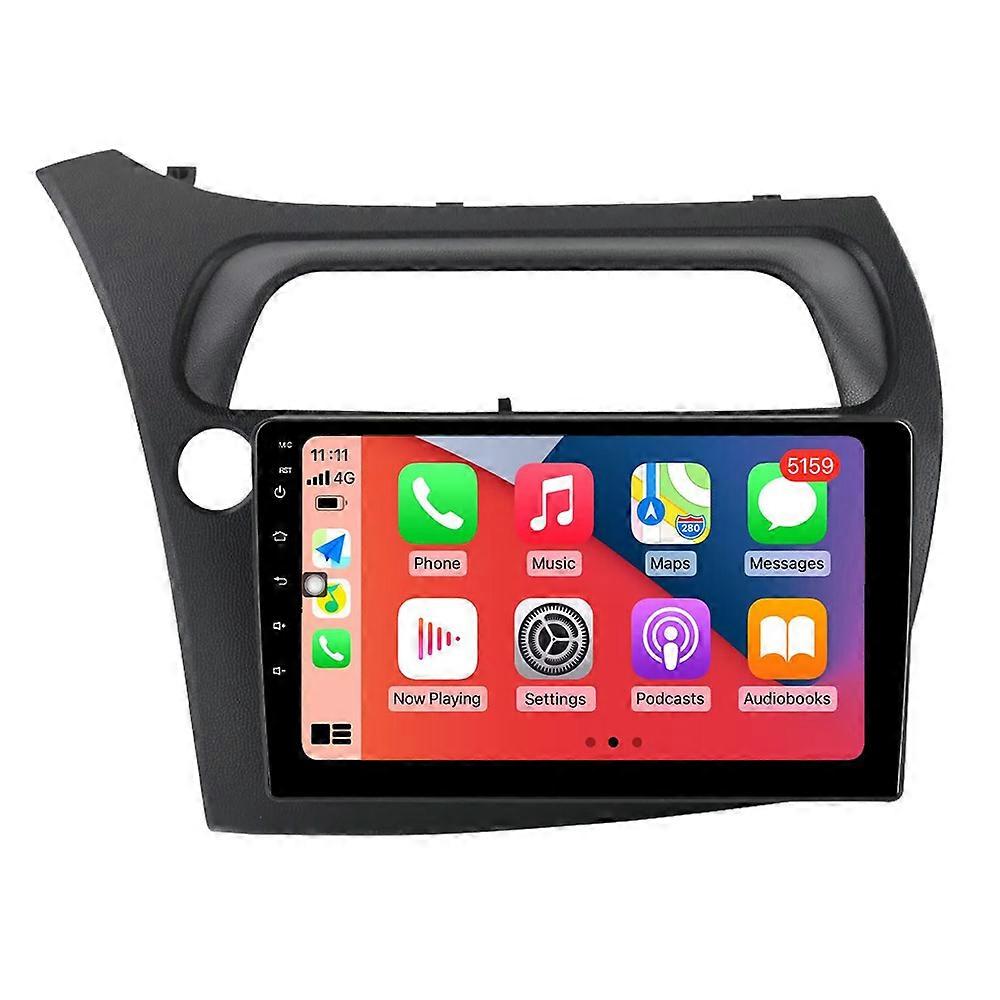 Car Multimedia Player For Honda Civic Hatchback 2006 - 2012 CarPlay Android Auto Stereo Radio GPS Navigation Autoradio Bluetooth 2Din Video Touch