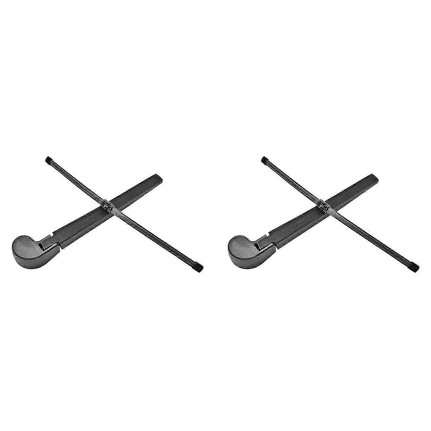 2X Rear Windshield Wiper Arm Blade Set for-Porsche Cayenne 2011-2017 95862804000