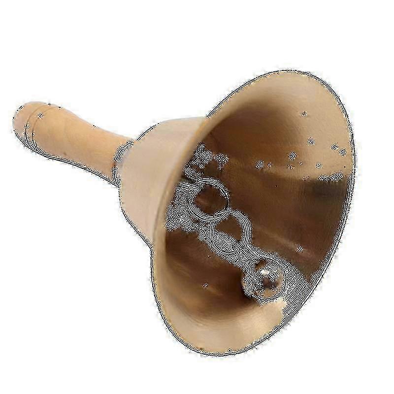 Handbell With Brass Solid Wood Handle For Wedding, School Classroom, Service