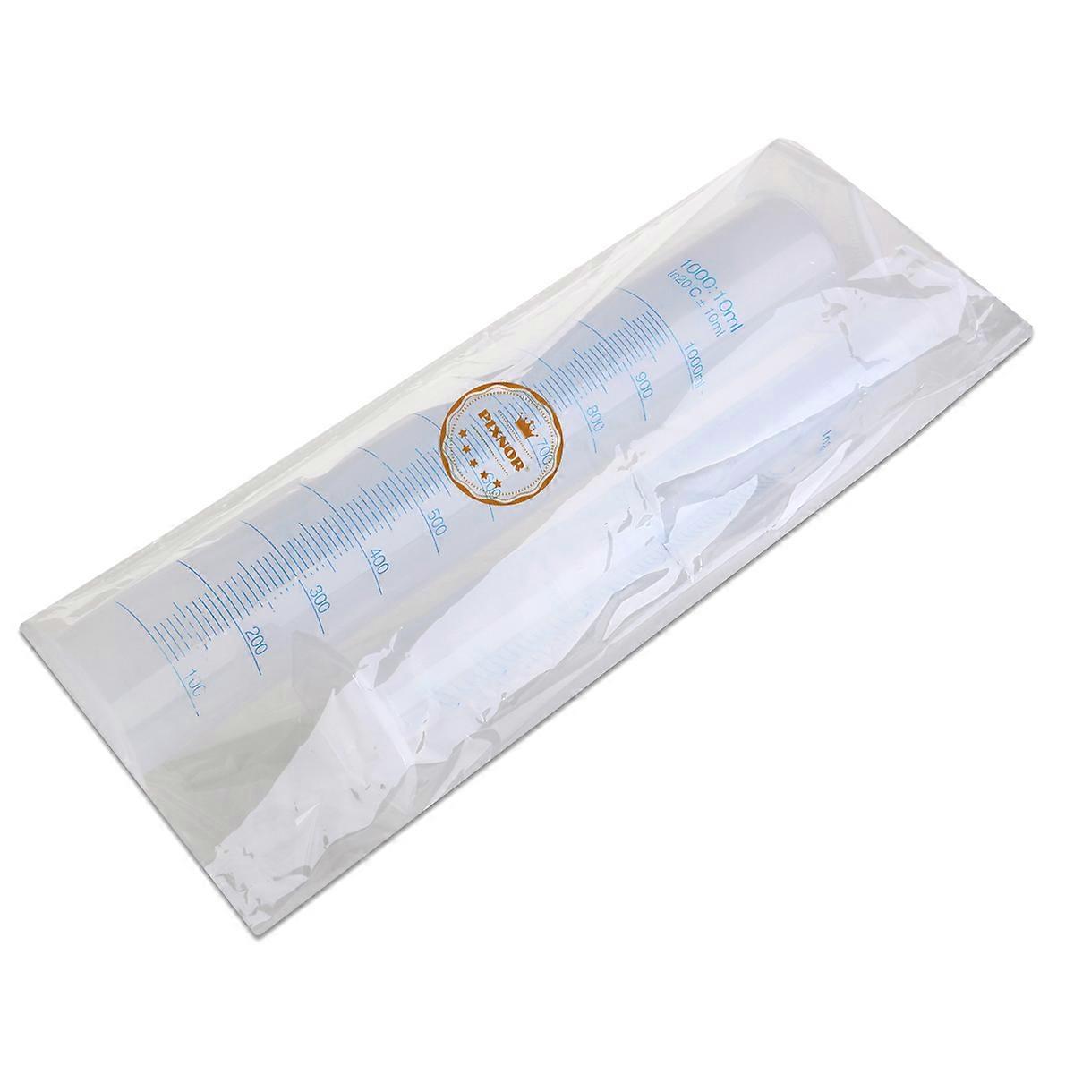Measuring Cylinder Plastic for Lab Or Home Use 5Pcs Transparent Graduated Set