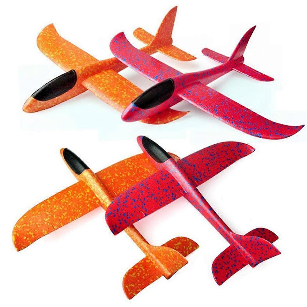 Hand Throw Airplane 2Pcs Airplane Plaything for Kids Playing As Gift