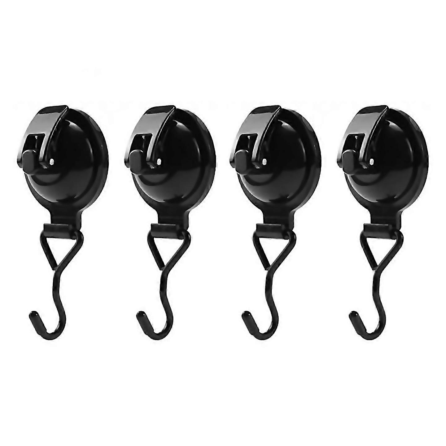For 4pcs Heavyduty Suction Cup Hooks For Towel Robe Loofah Wreatha