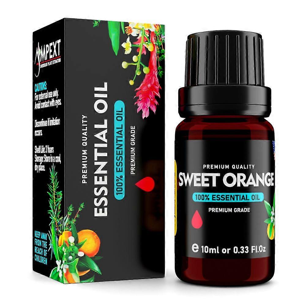 Sweet Orange (citrus Sinensis) 100% Essential Oil, Premium Grade, 10ml