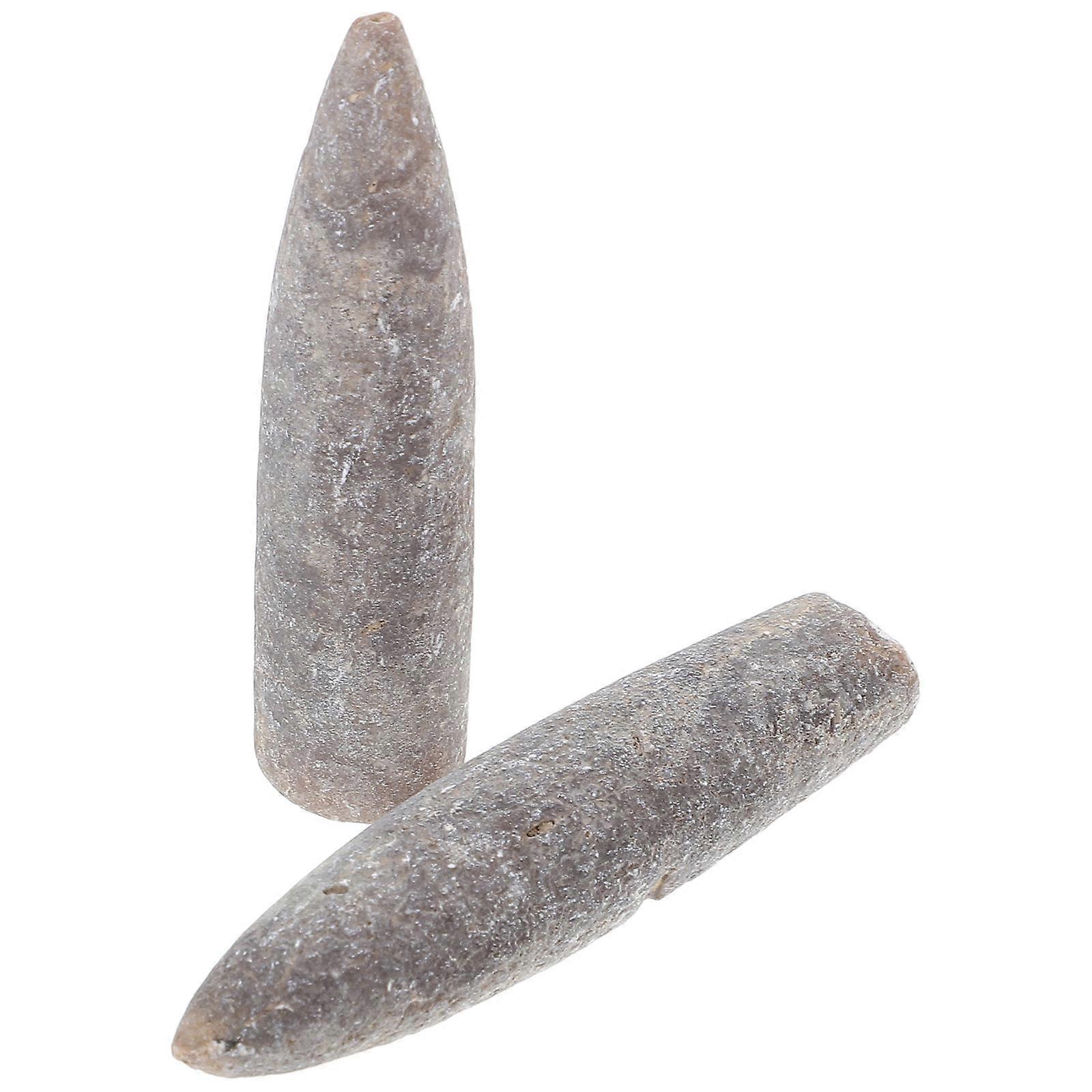 10Pcs Belemnite Specimen Mineral for Teaching and Collection