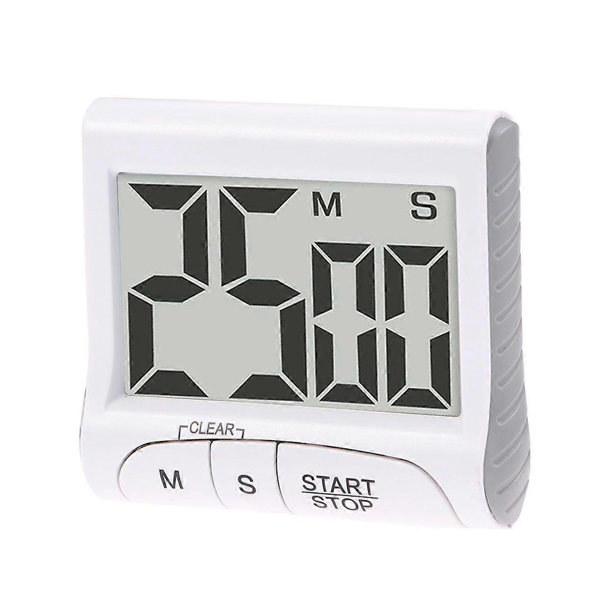 Large Screen Digital Kitchen Cooking Timer Count Down Up Clock Loud Alarm with Large LCD Display Screen with Battery