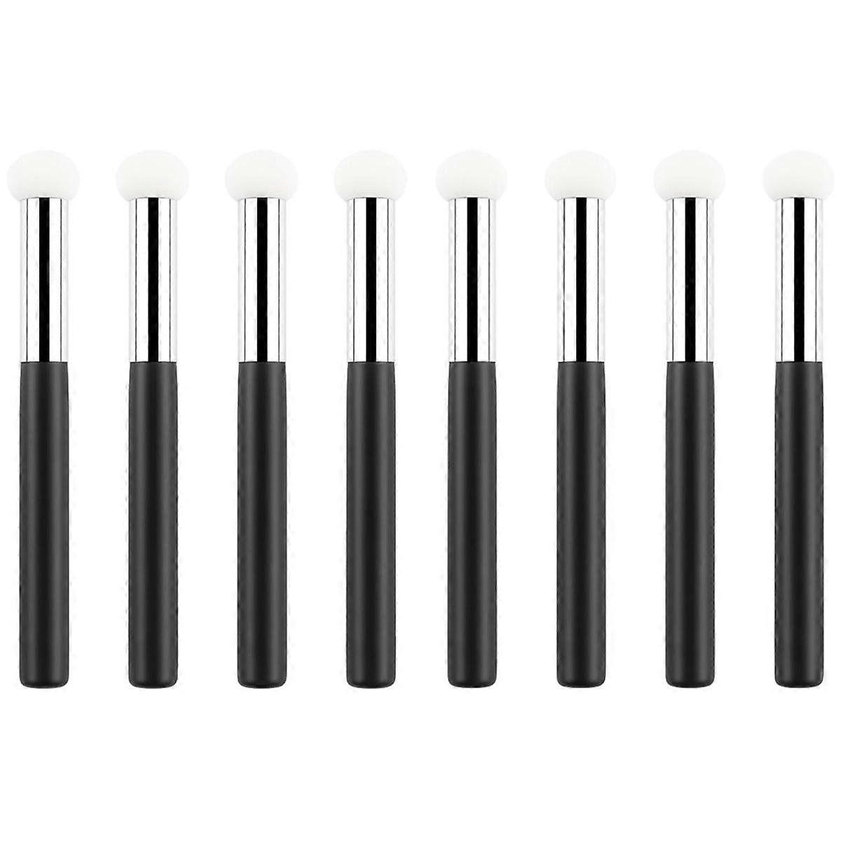 8Pcs Foundation Sponge Powder Brush Makeup Puff Sponge with Handle