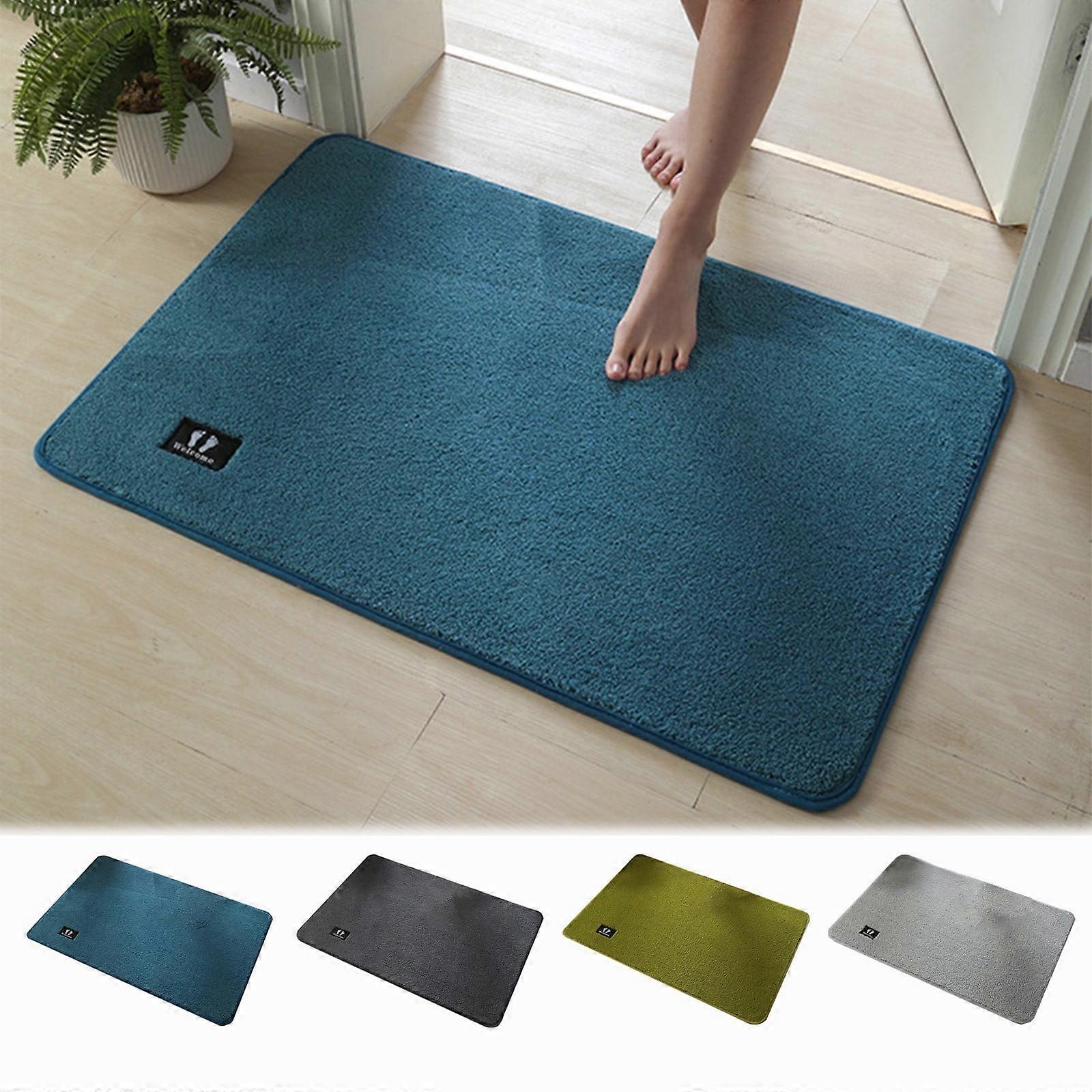 RFUGUG Super-Absorbent Bathroom Rug - Quick-Drying, Non-Slip with Rubber Backing, Machine-Washable, 19.7x31.5in