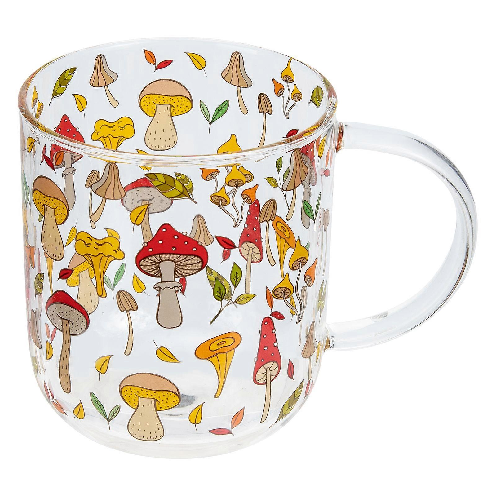 Multi Colored Drinking Cup Office Beverage Mug For Adults 12.50X9.00X8.50CM With Handle Design 1Pack