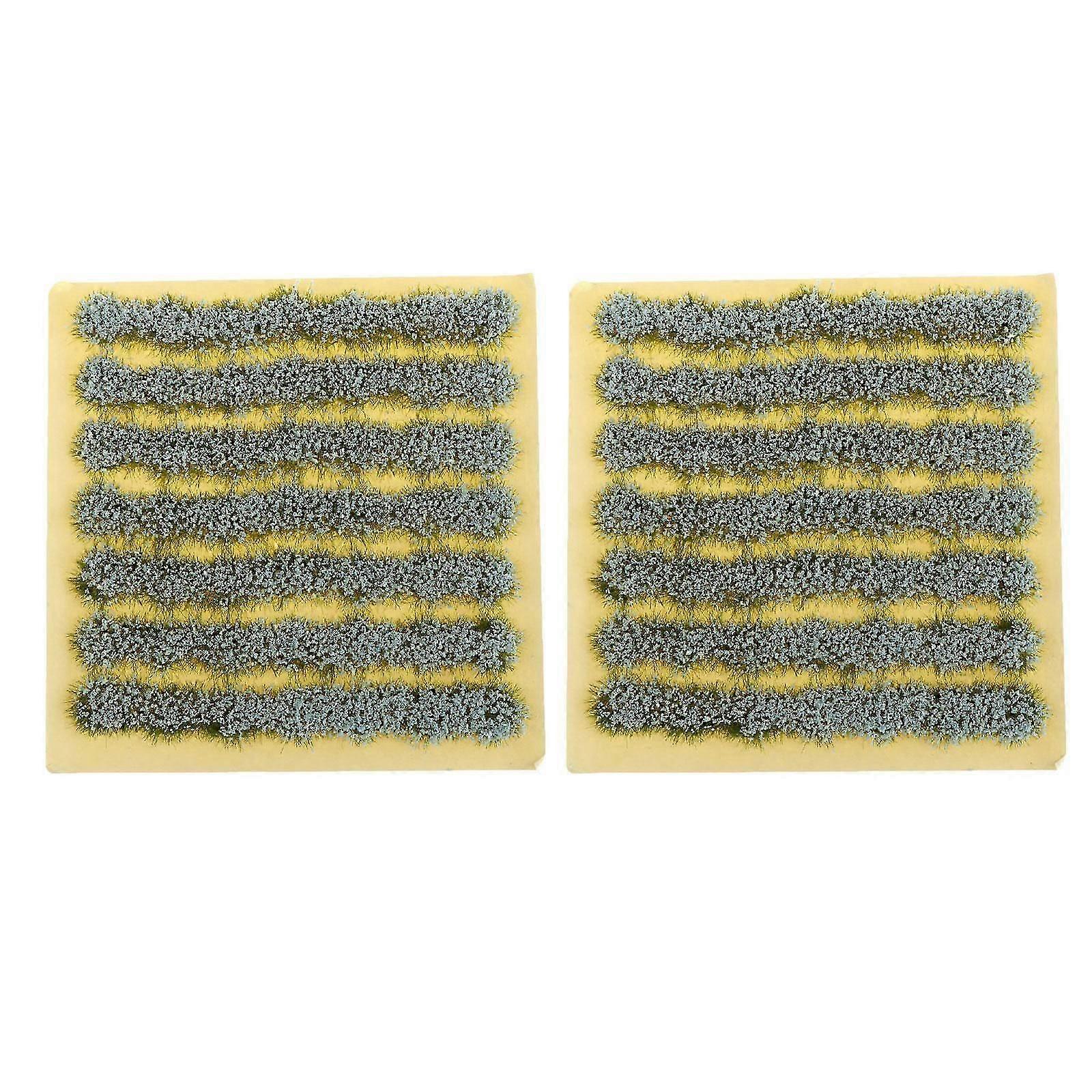 2 Pieces Grass Tuft Miniature Grass Cluster Miniature Grass Tuft Model Railway