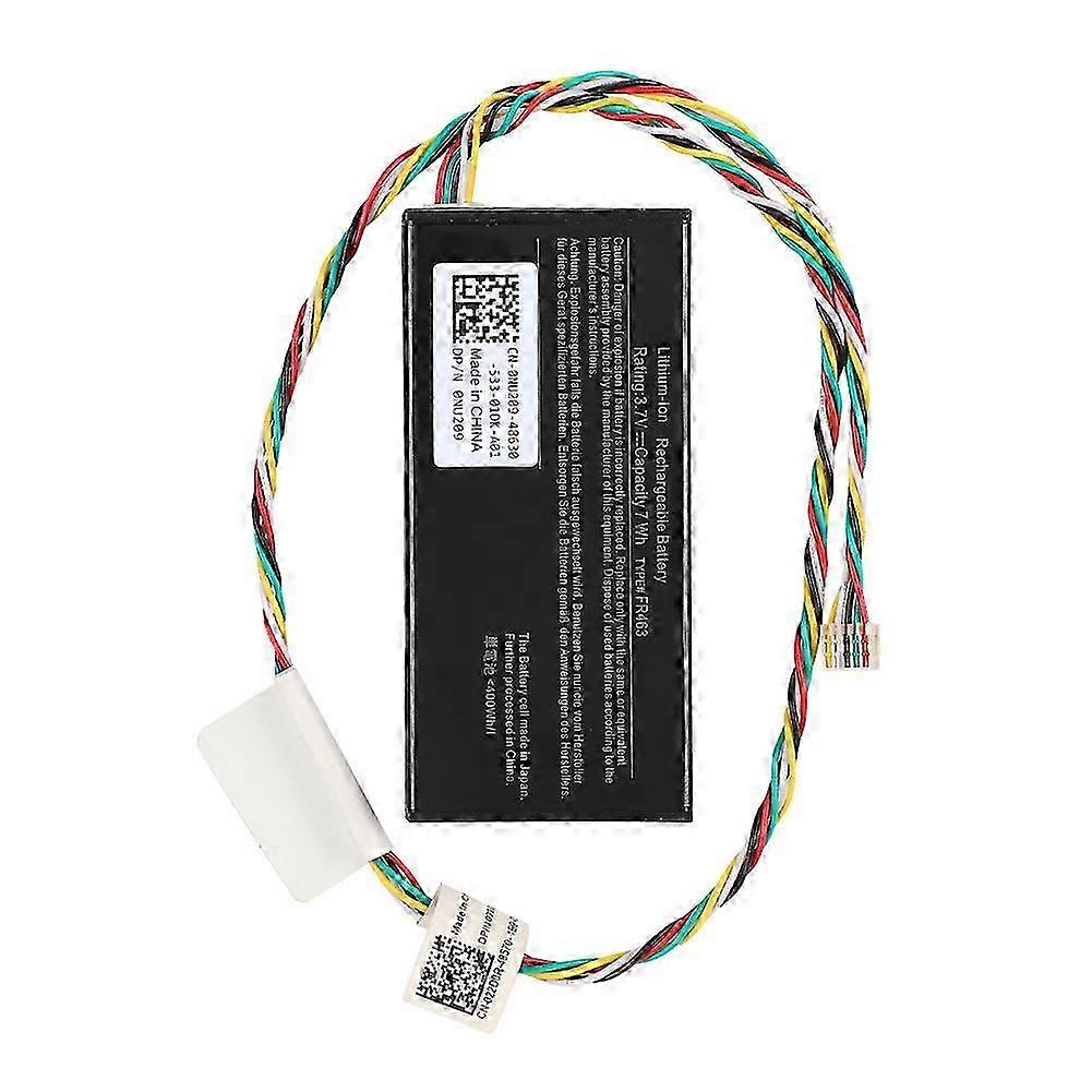 For DELL FR463 PERC 5I 6I H700 Raid Card Battery R410 0NU209 with Connecting Cable 2025