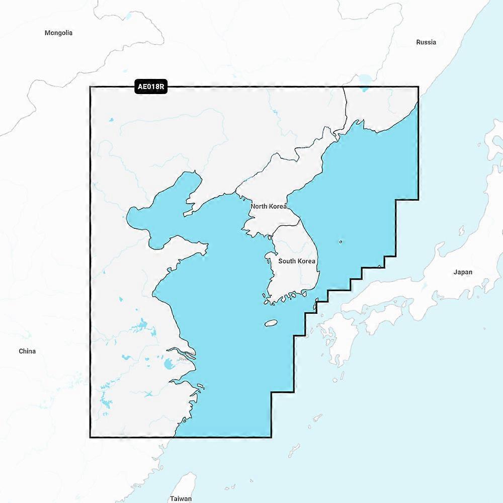 Garmin Navionics + Chart: Ae018r - Yellow Sea