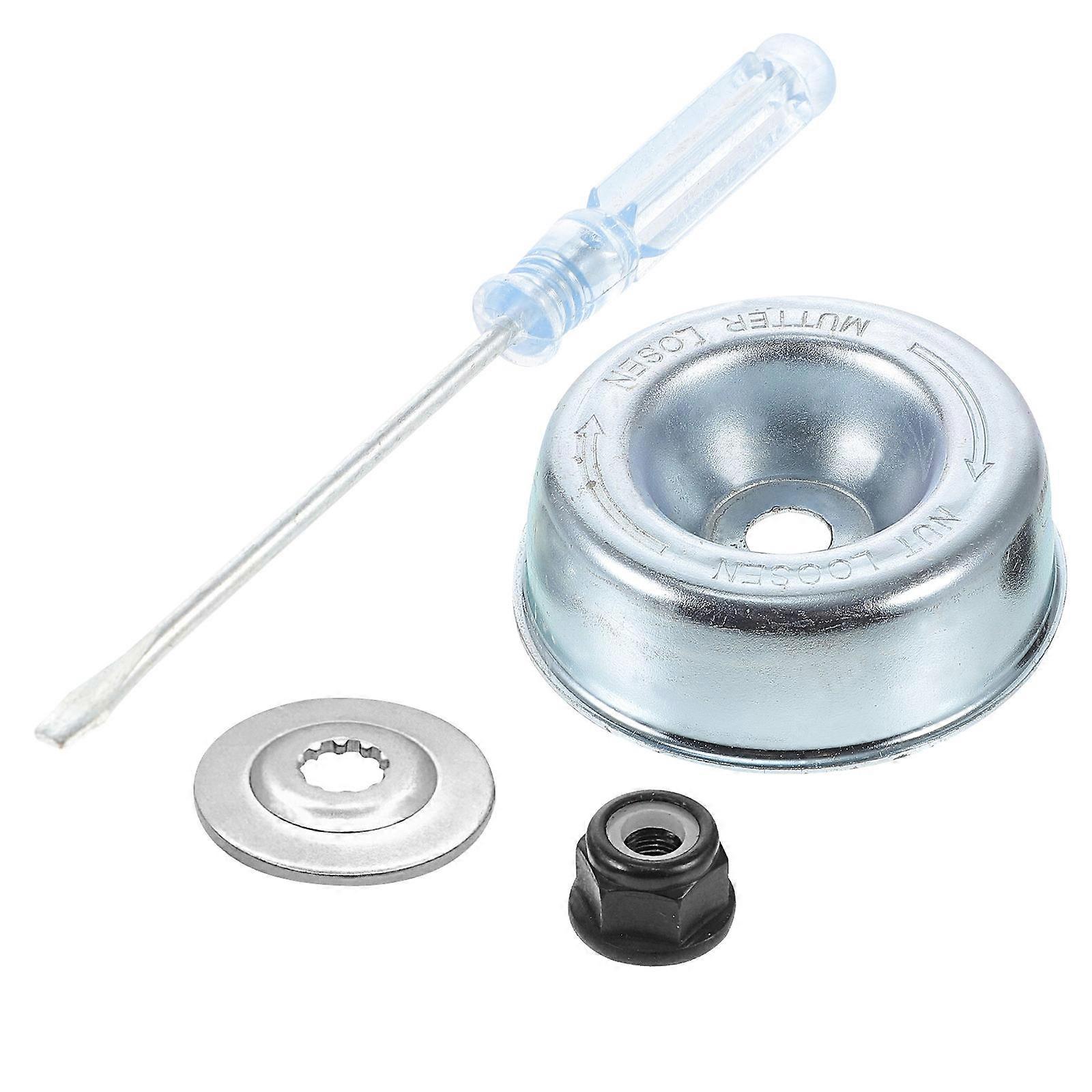 Lawn Mower Adapter Kit Gear Case Replacement 5Sets Silver Color