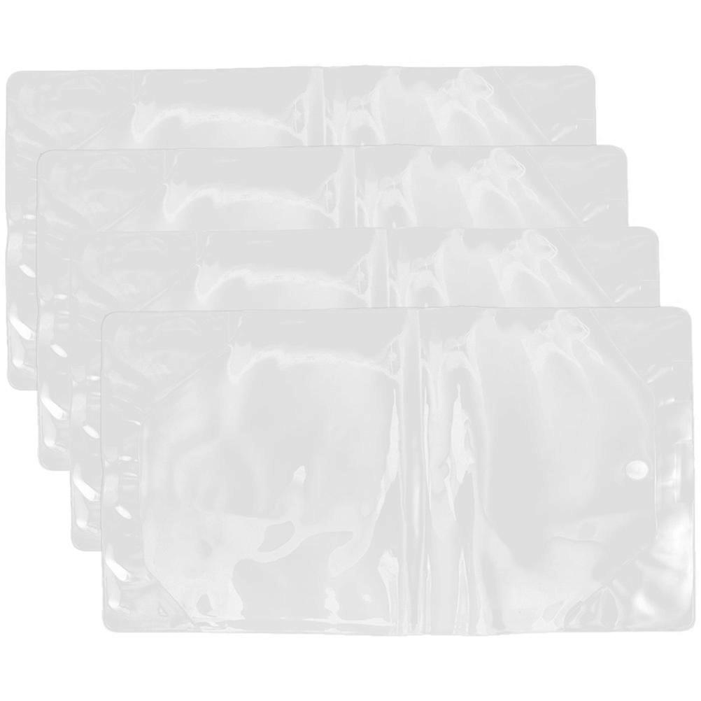 12 Pcs Transparent A5 Book Covers Waterproof Protection For Students Textbooks And Comic Books