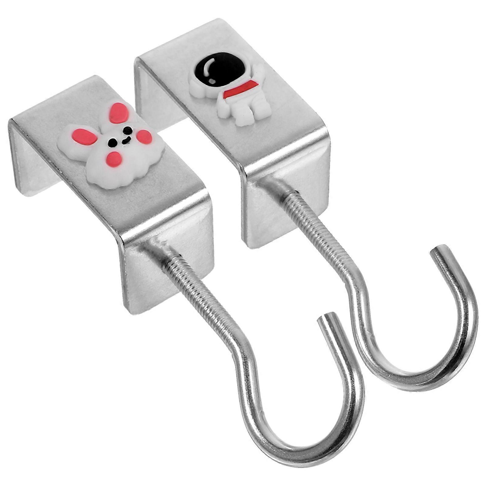 Assorted Color Desk Bag Hook for Desk Hanging 2Pcs Backpack Holder