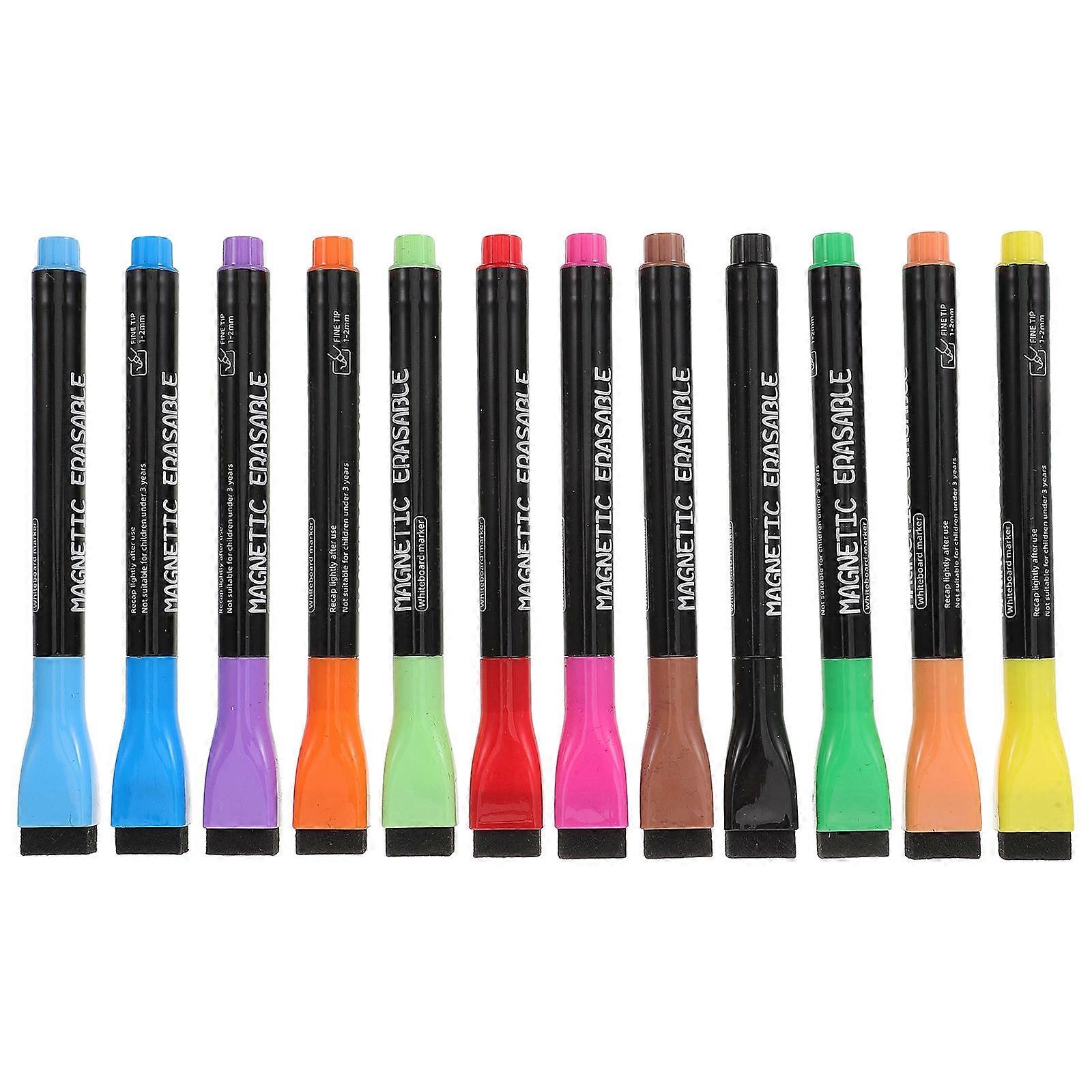 Assorted Color Whiteboard Markers Dry Erase Pens for Writing Use 3Sets