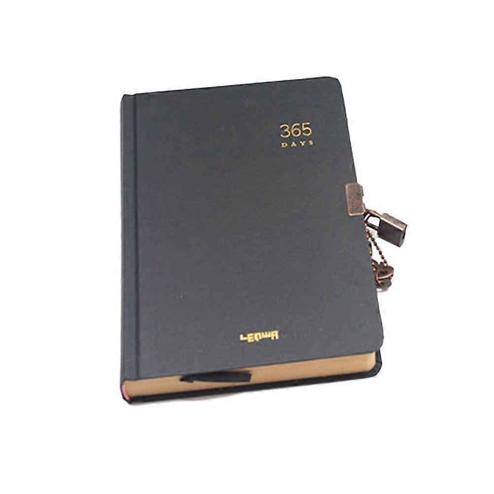 Journal Notebook with Lock for Writing 2Pcs Diary Organizer