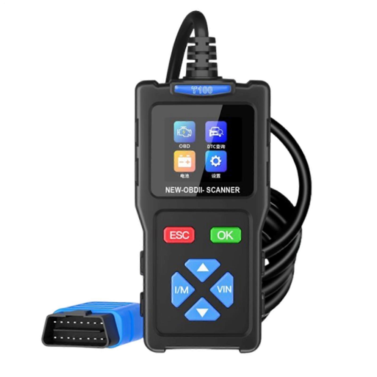 Car Diagnostic Scanner RealTime Engine Fault Tester, ProGrade OBD2 Tool For Auto , Compact Handheld, MultiVehicle Compatible