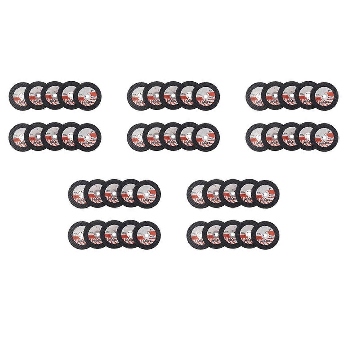 10PCS 75Mm Mini Cutting Disc Circular Resin Grinding Wheel