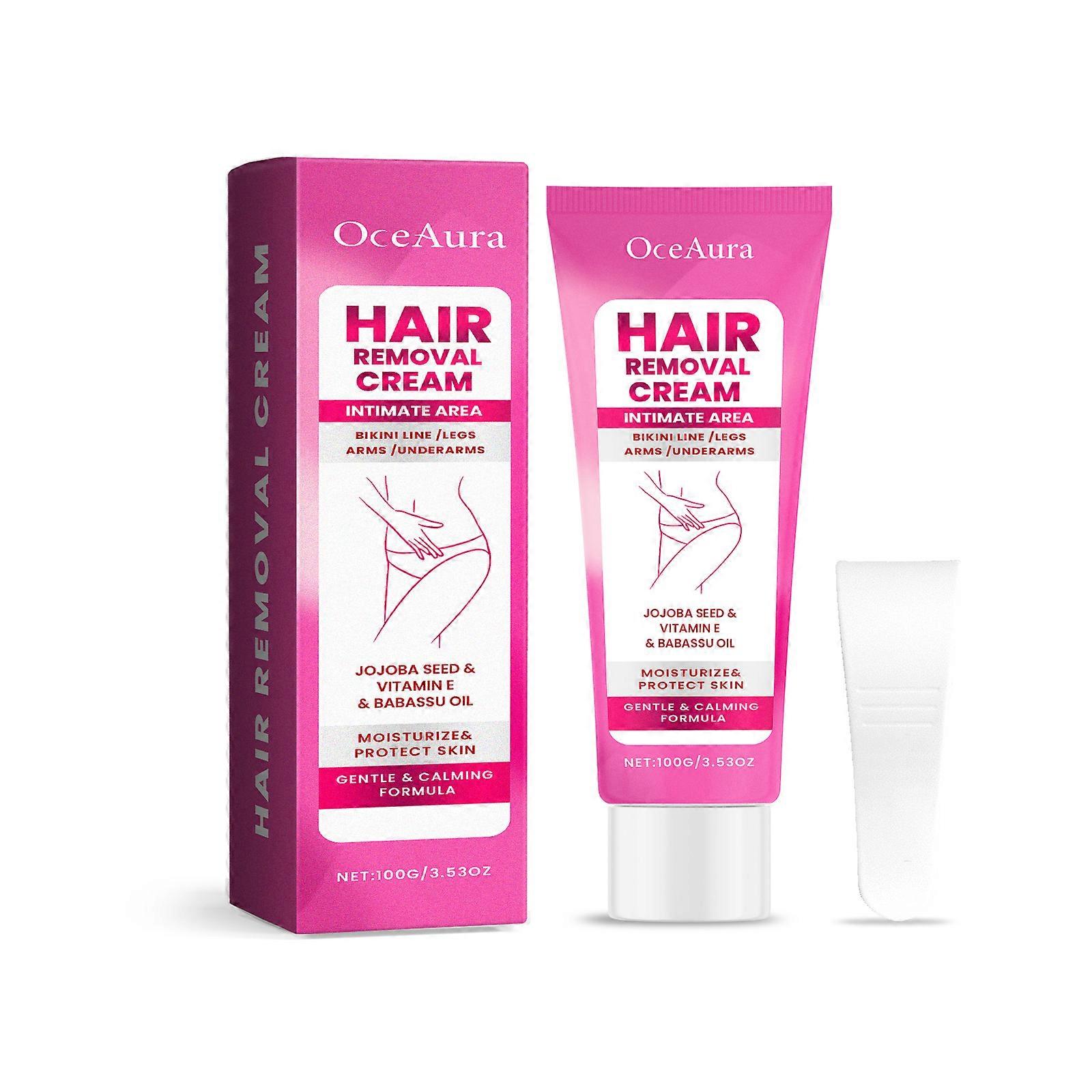 OceAura Mild Depilation Cream Gently Cleanses The Body, Making The Skin Smooth, Moist And Tender. Daily Cleansing Cream