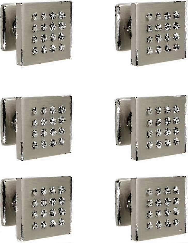 Concealed Solid Brass Body Sprays Square Shower Spa Massage Body 26s