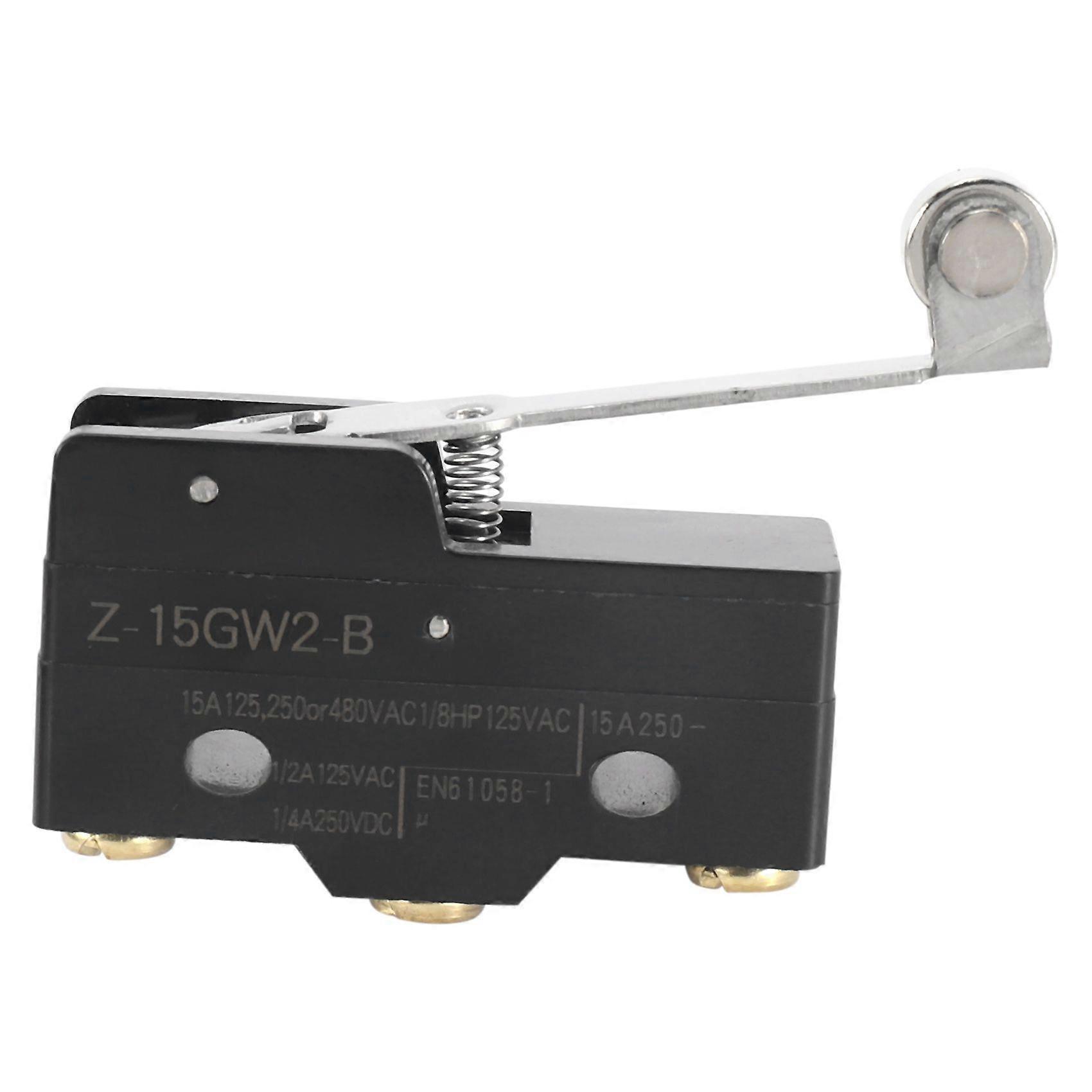 Panel Mount Long Hinge Roller Lever Ac Dc Basic -Switch Z-15Gw2-B