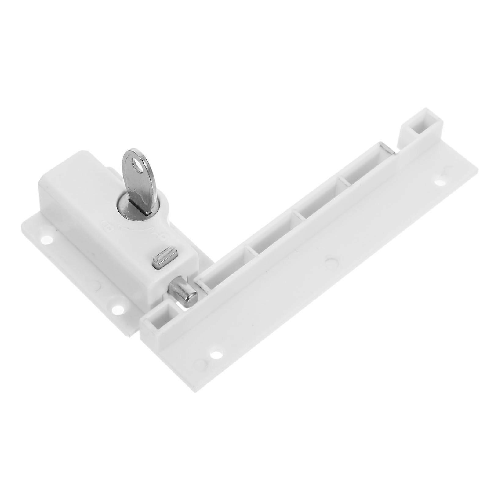 Safety Window Lock For Sliding Doors And Windows, Easy Install, Strong Glass Fixation,  Rise Safety Restrictor