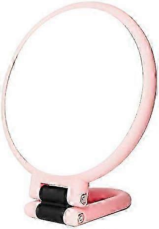 2025,15x Magnifying Handheld Mirror ,Travel Folding Hand Held Mirror,Double Sided Pedestal Makeup Mirror