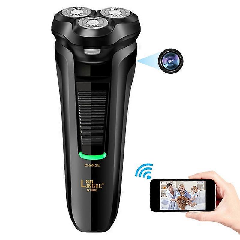 SH Shaver Design 1080P HD Mini WiFi Camera Video Recorder DVR Electric Razor Home Security Wireless 