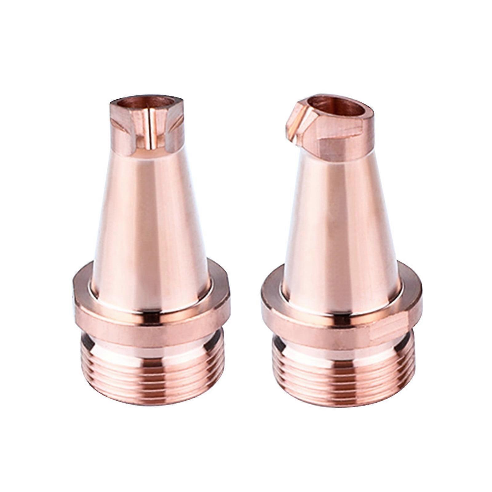 Dvruxg Handheld Welding Nozzle Kit compatible with Weiye - Lens, Copper Nozzle, Wire Guide, Feeding Nozzle for Efficient Performance