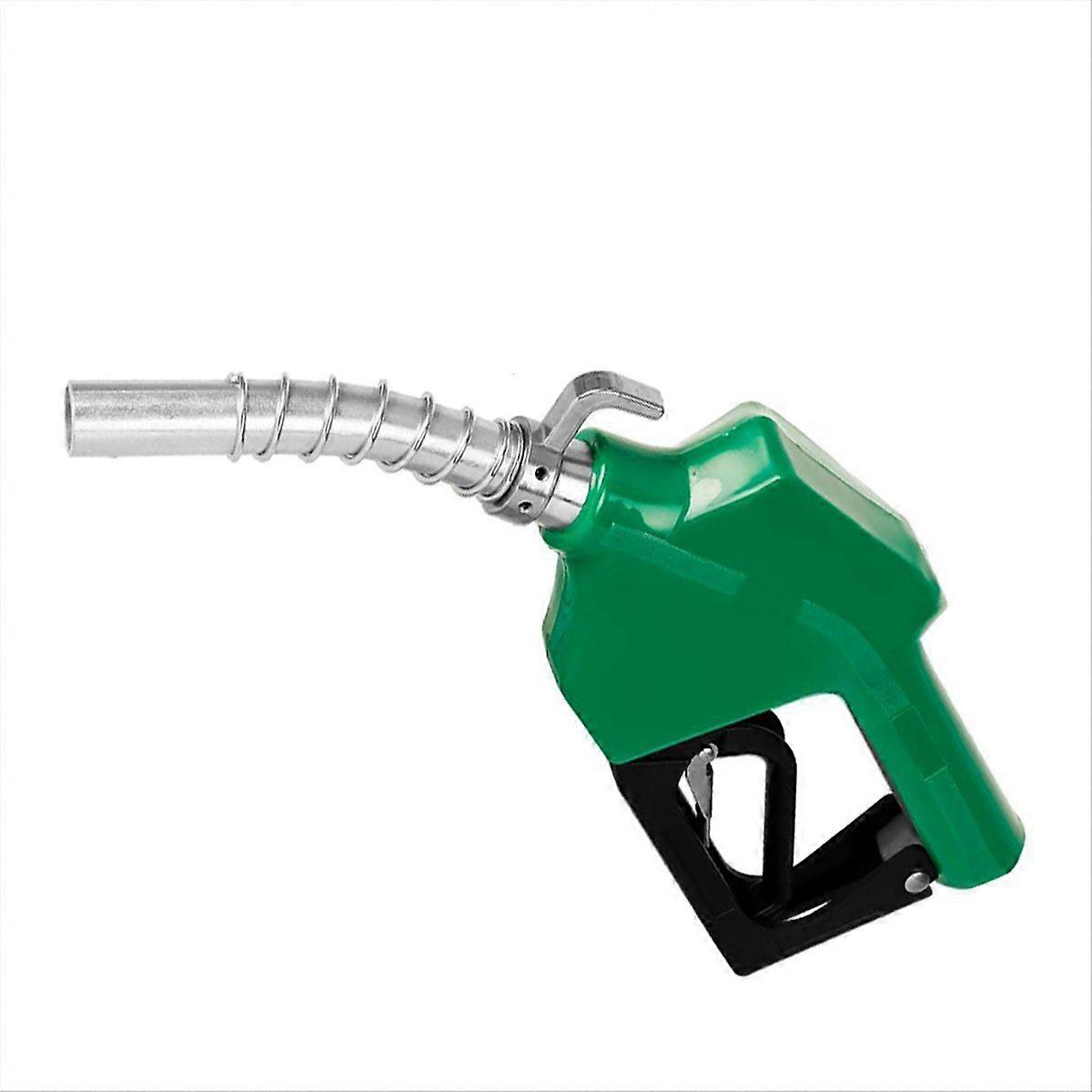 3/4inch NPT Automatic Nozzle with Hook, Gas Pump Handle Nozzle with 3-Speed Padlock (9-16 GPM) for