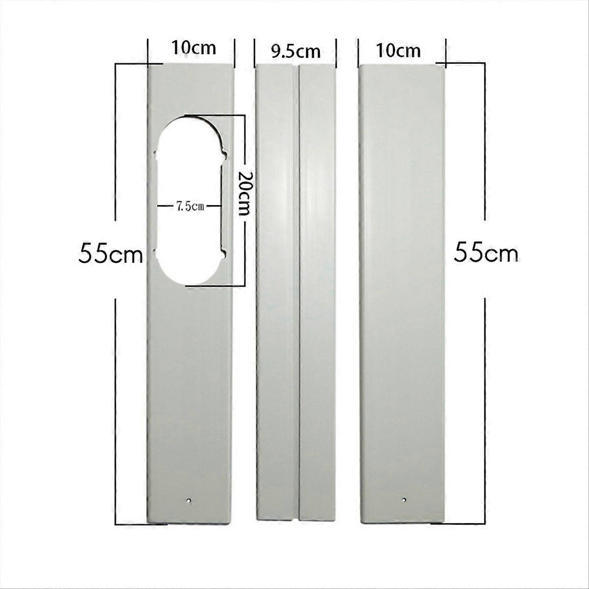 3PCS Adjustable Window Kit Plate for Air Conditioner Parts-55CM