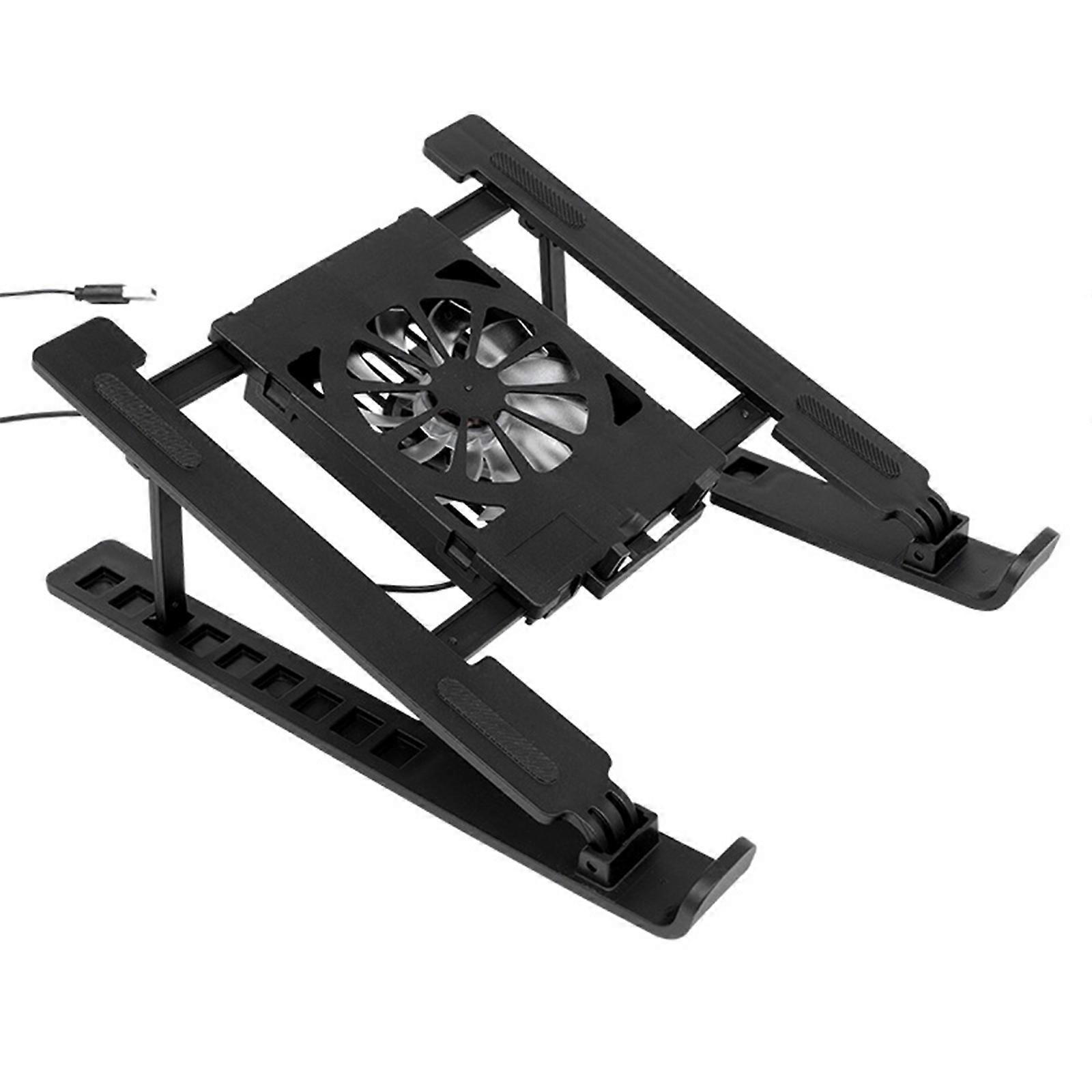 Lightweight Foldable Laptop Tablets Cooling Stand Adjustable Height For Enhances Airflows And Comfort Multicolor