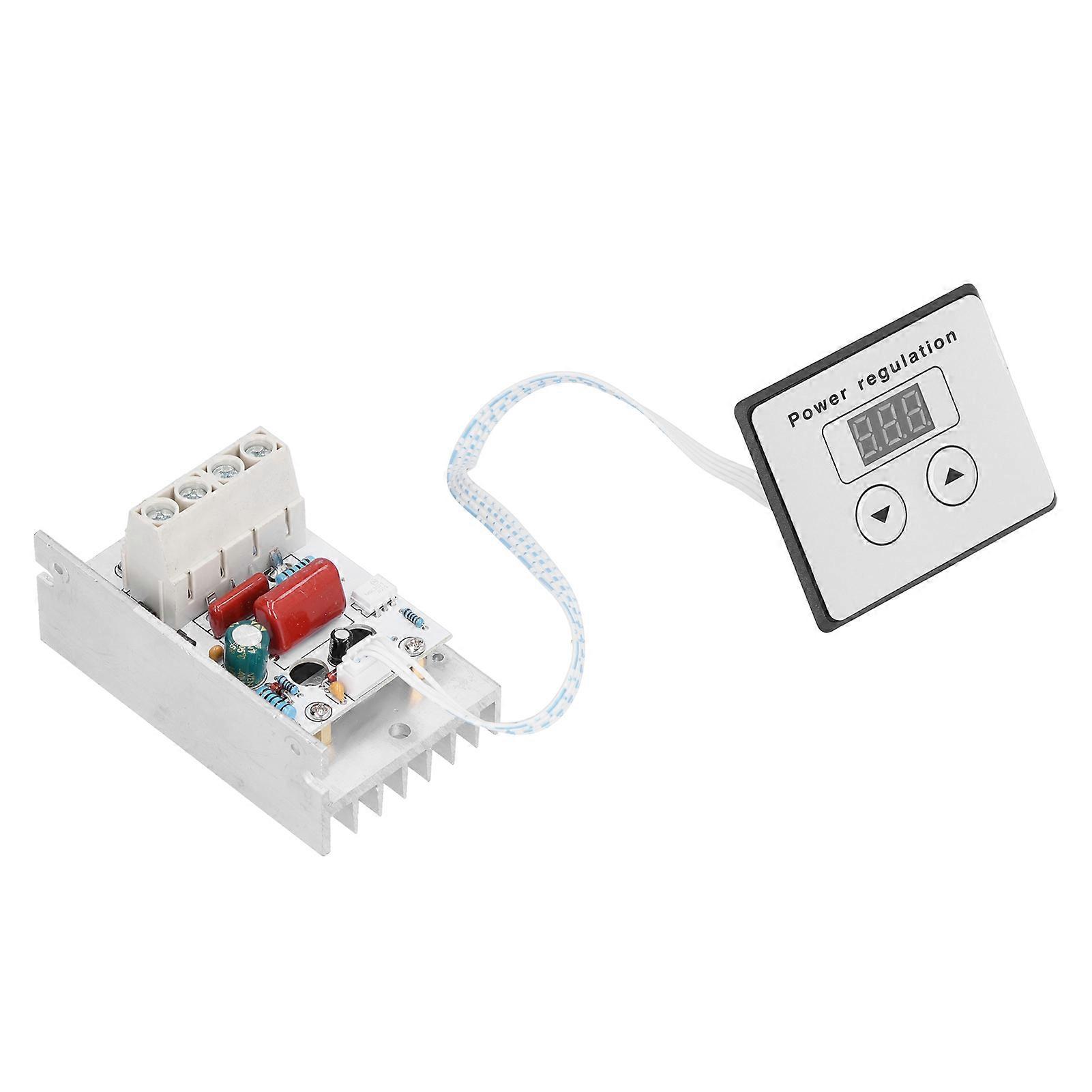 Thyristor Electrical Voltage Regulator Super Power Digital Regulation 10000W External AC