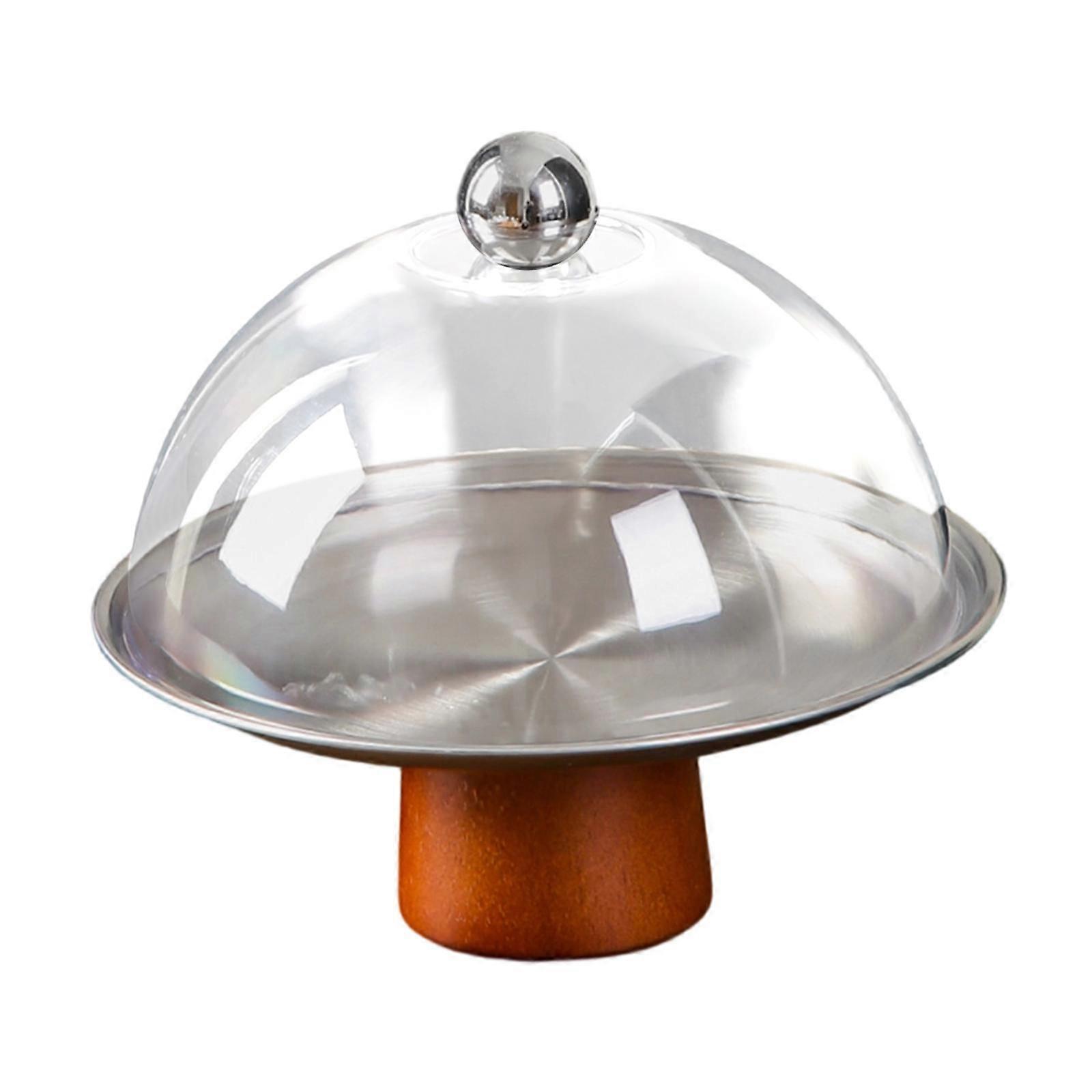 Cake Stand with Lid Cake Holder Cookie Multifunctional Tableware Organizer Tray