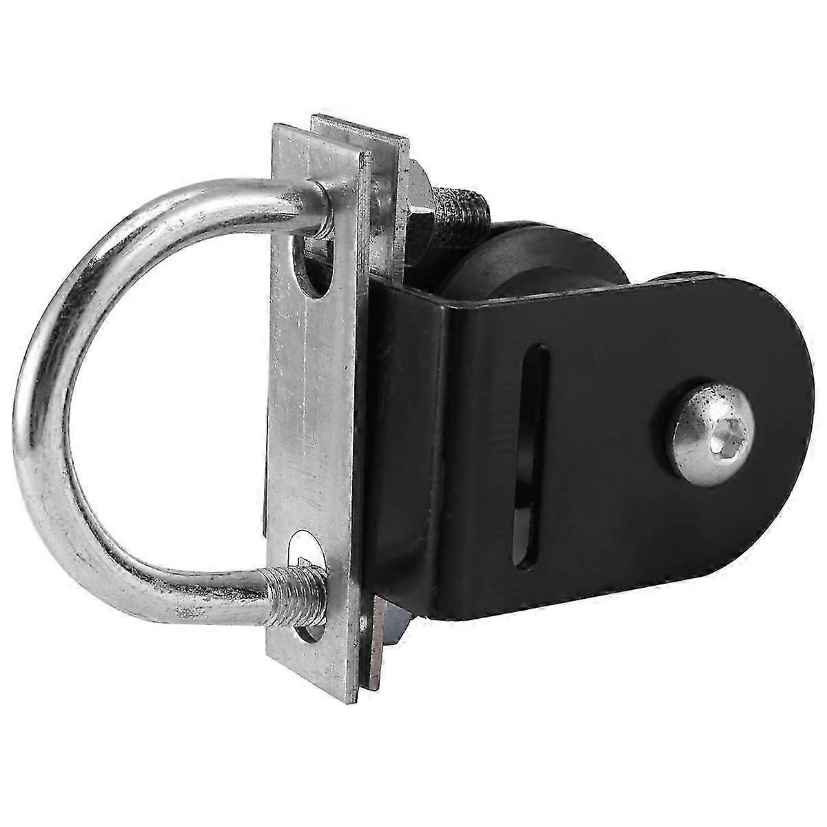 portable pulley block for DIY gym equipment webbing