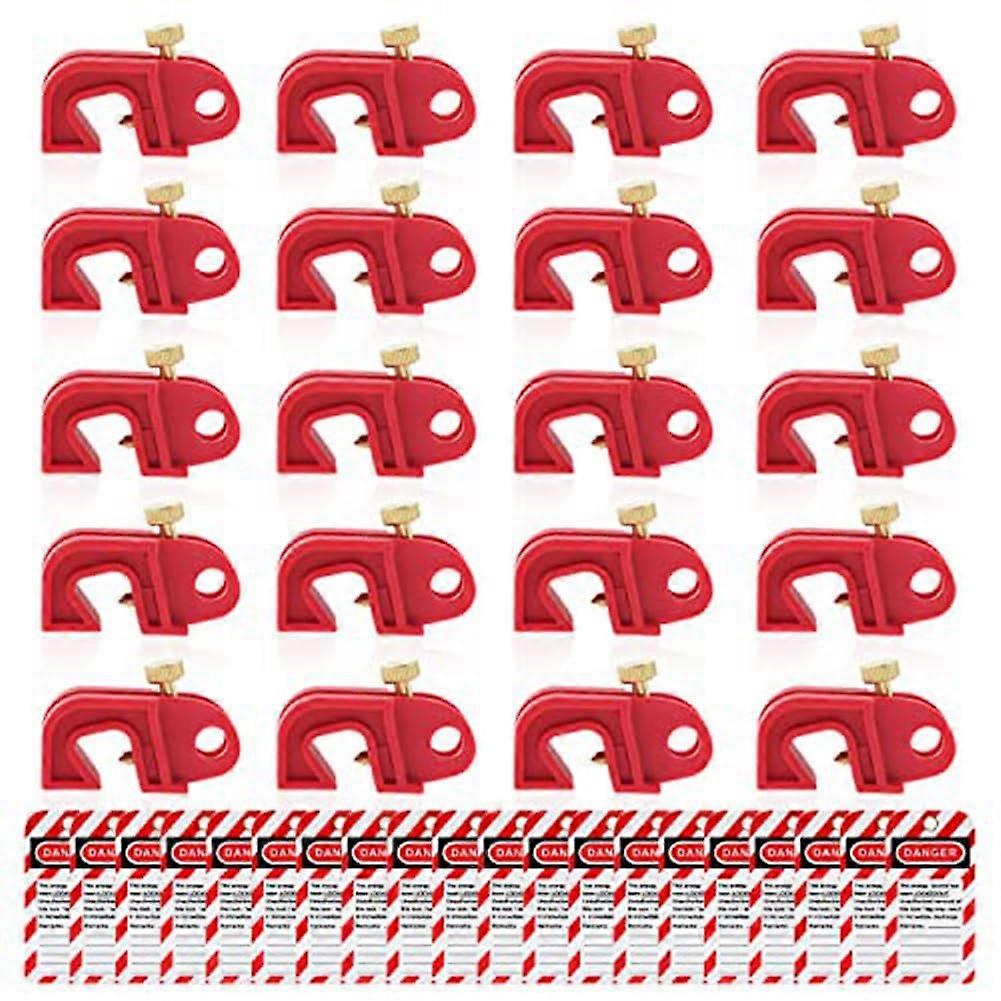 Lockout Tagout Tag Kit for Electrical Breakers, Universal Lockout Device Set, Compatible With Lockout Tagout Procedures