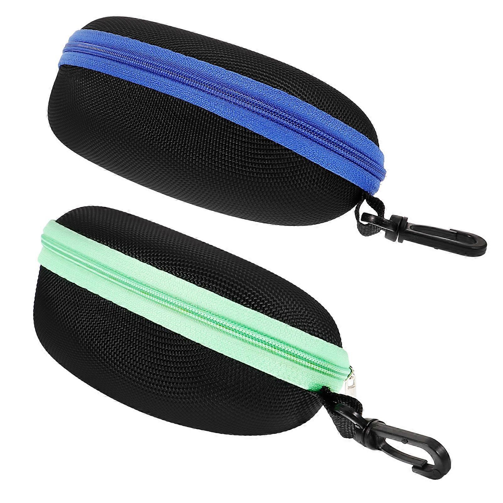 Sunglasses Cases Travel Eyeglasses Box for Storage Use 2Pcs Eva Material
