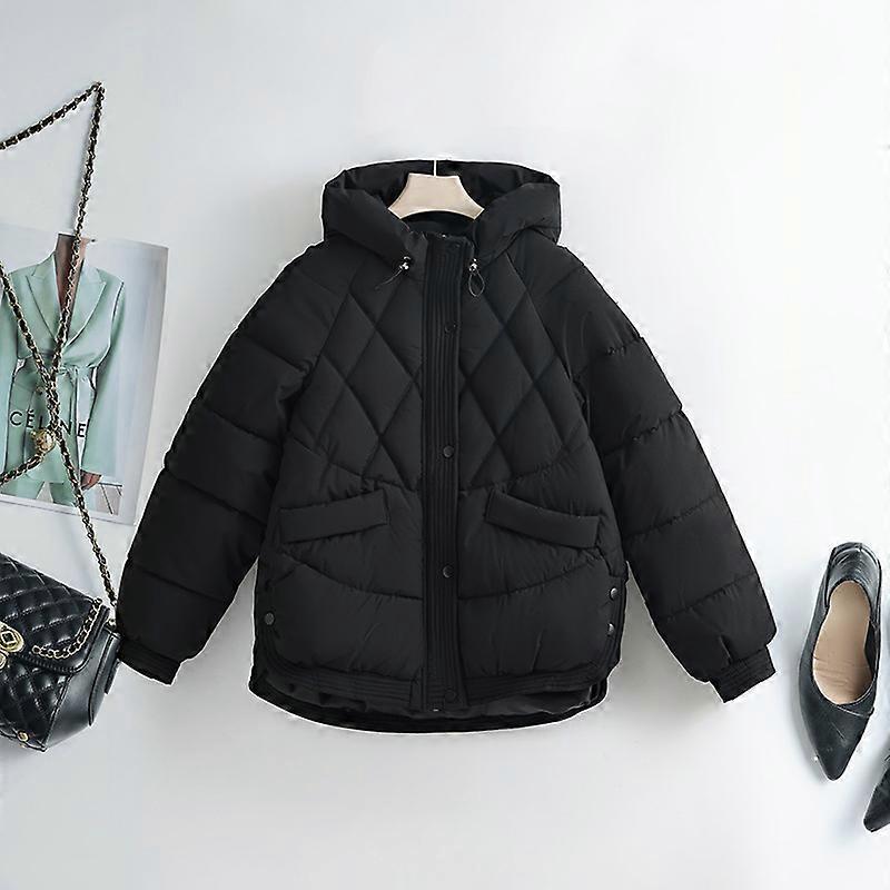 Short cotton-padded jacket for women winter