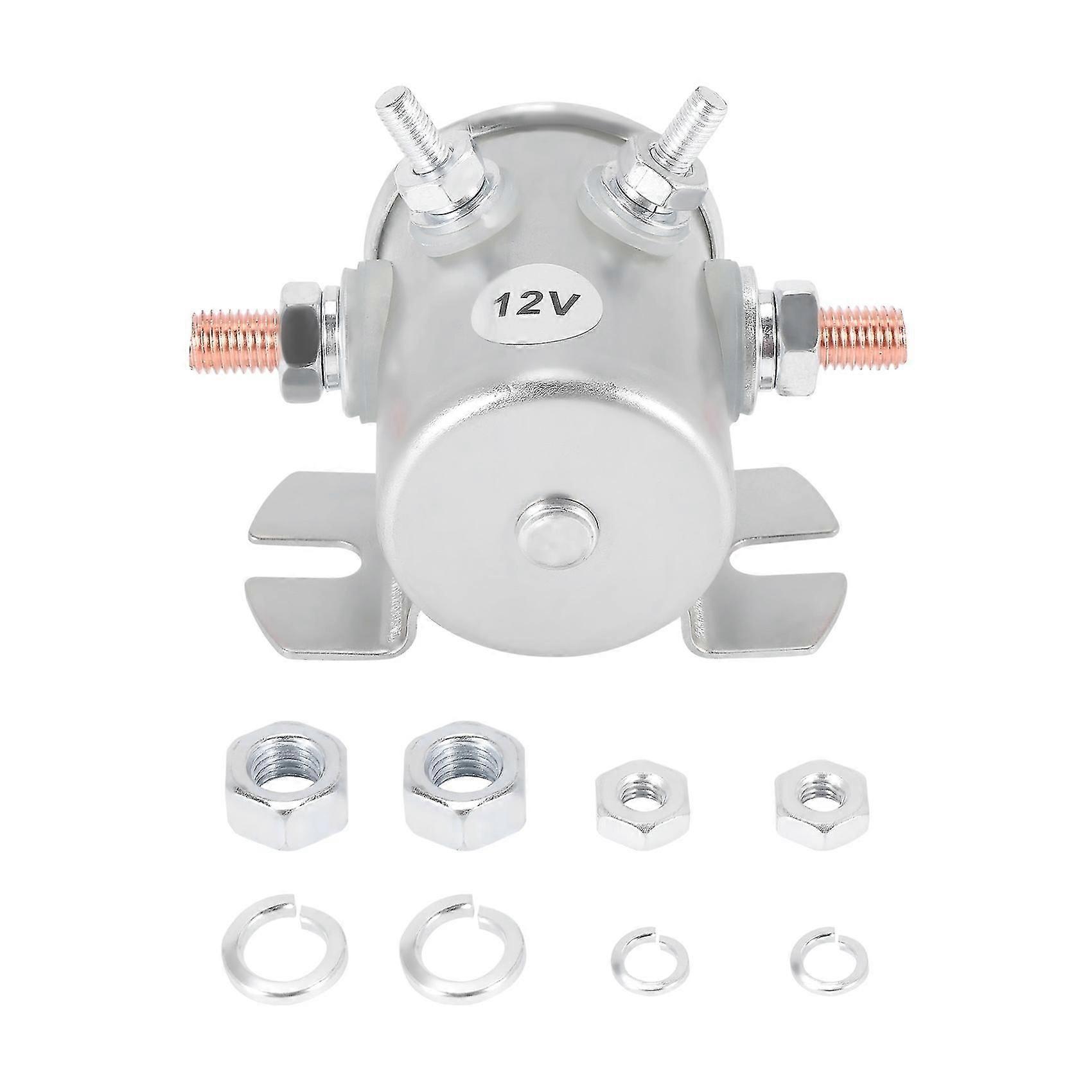 2023-Max 300a Continuous Duty Solenoid Relay 12v Dc Solenoid For Golf Carts, ,marine In Rush-FG