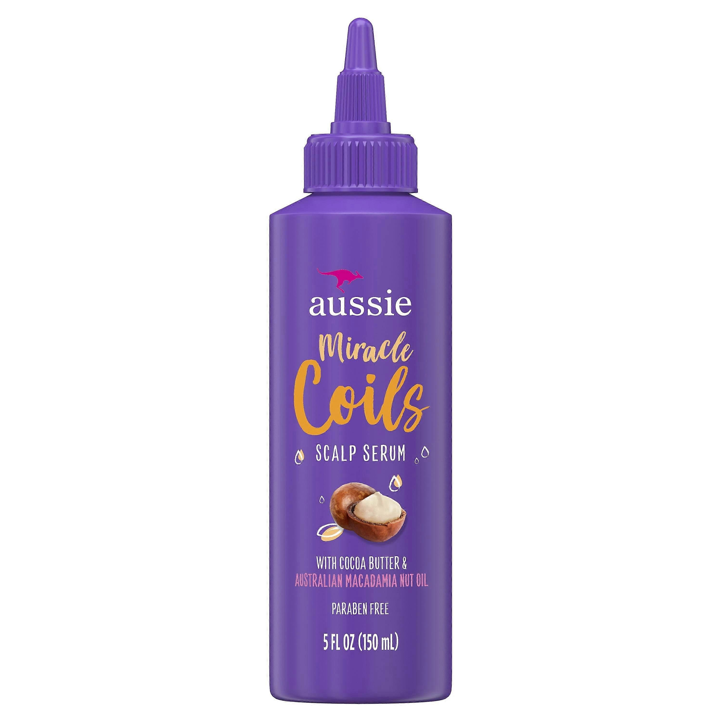 Aussie Miracle Coils Scalp Serum, Ξηρή θεραπεία τριχωτού της κεφαλής, 5 oz