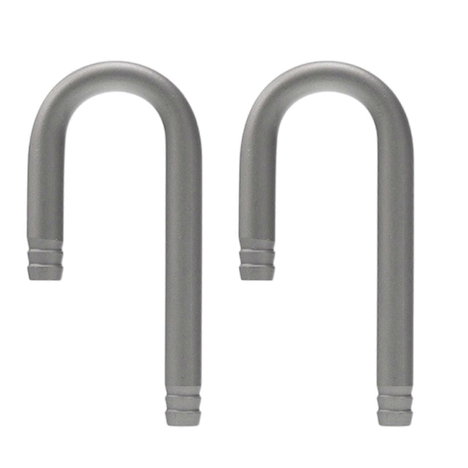 2 Divisions Untarnished U Bend Pipe Set Heat Resistance Smooth Fluid Transfer Solution for Marine Conditions Multicolor