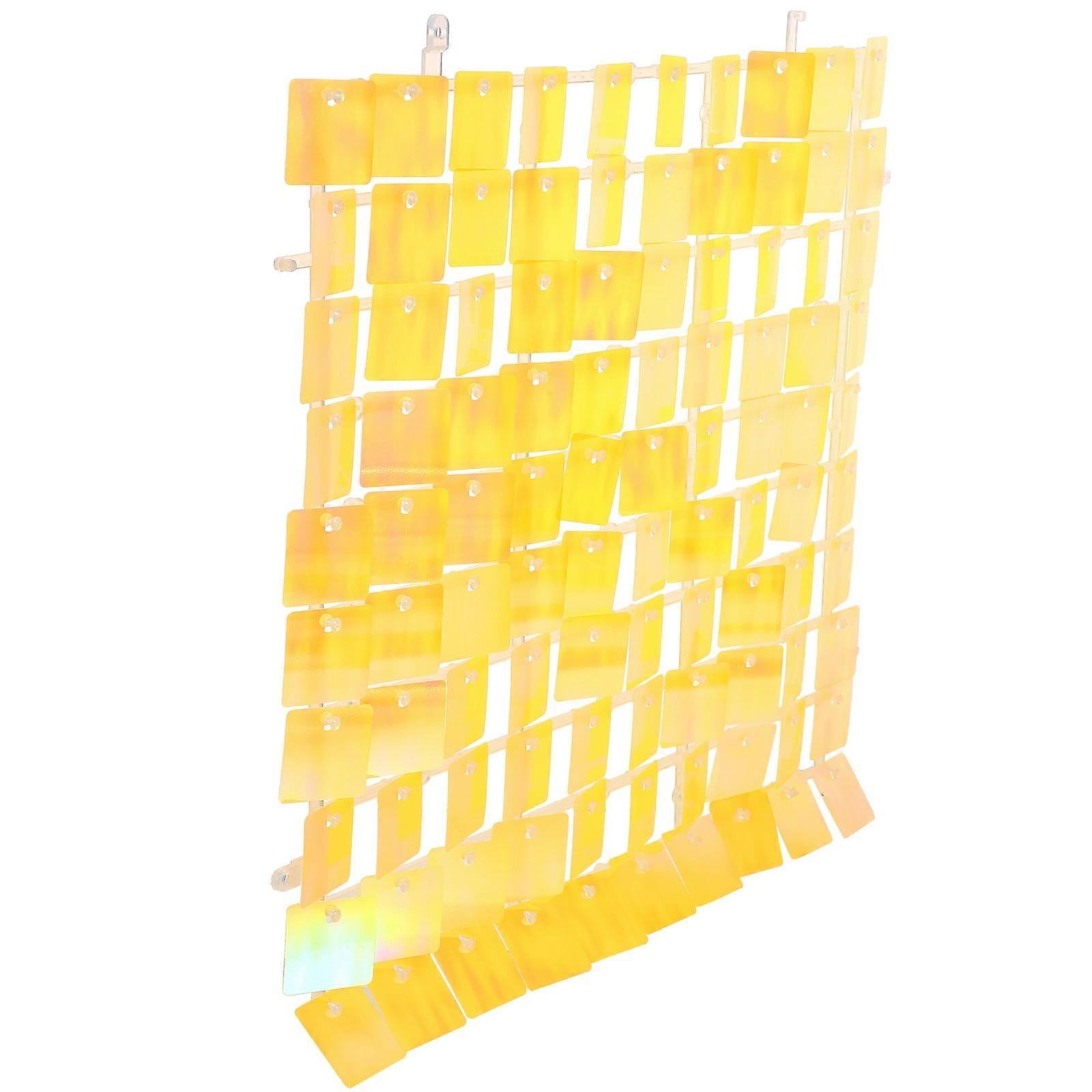 100pcs Glitter Backdrop Shimmer Wall Backdrop Panel Decorative Background Wall Panels for Party